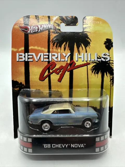 Hot Wheels Retro Entertainment Beverly Hills Cop 68 Chevy Nova Eddie Murphy