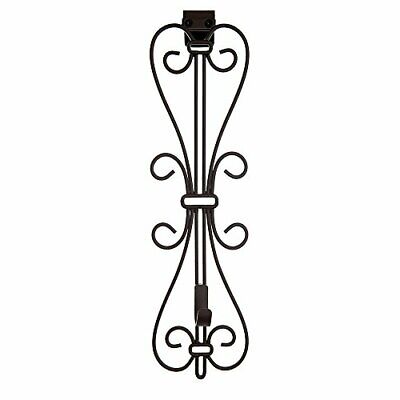Front Door Wreath Hanger - Elegant Design | Adjustable Hook Length for Tall a...