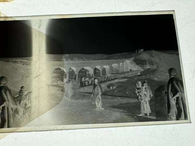Boite 14 Vues PHOTO PLAQUE VERRE STEREO Maghreb À situer Algérie ? 1929 Divers