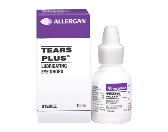 Allergan Tears Plus Gouttes Oculaires Lubrifiantes 10 Ml Avec Livraison...