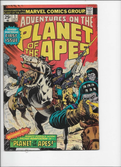 Adventures on the Planet Of The Apes #1 Marvel Comics Group October 1975