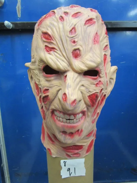 Freddy Krueger Nightmare Elm Street MASK (variant 8) Rubber Halloween Mask