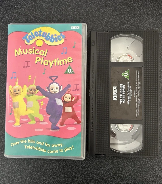 VHS TELETUBBIES MUSICAL Playtime 8 52 PicClick UK