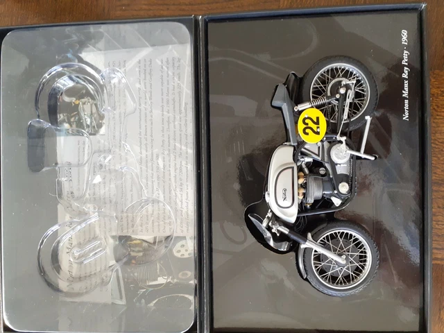 MOTO 1/12 minichamps Norton Manx Ray Petty 1960 EUR 127,60