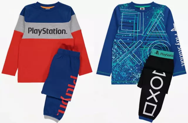 OFFICIAL PLAYSTATION BOYS Pyjamas 7 16 Years Nightwear Pjs BNWT