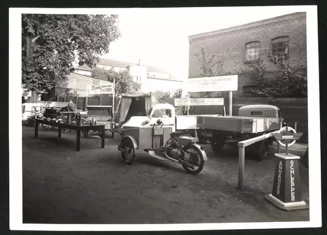 Fotografie Mehlert, Neumünster, Ansicht Neumünster, Goliath Dreirad & Lastenmot