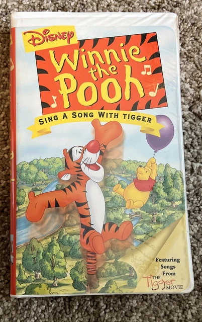 Winnie The Pooh Sing A Song With Tigger WINNIE THE POOH Sing a Song with Tigger (VHS, 2000) Clamshell $7.19