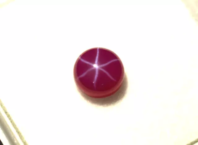 Natural Red Star Ruby 2.35 Ct Round Cabochon 6 Rays Loose Gemstone Best Sale On 2