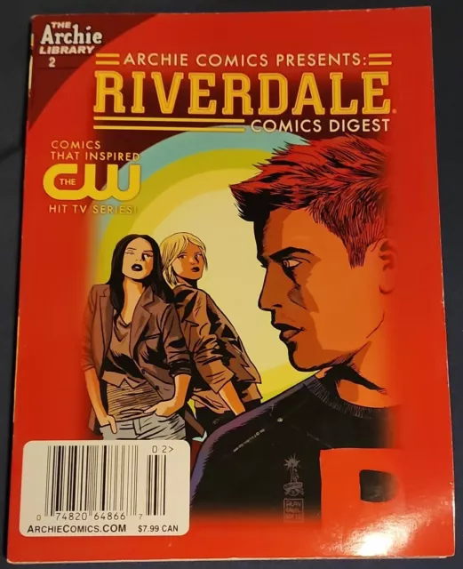 Riverdale Digest #2 Archie Comic 2017 The CW TV Series Mark Waid Chip Zdarsky