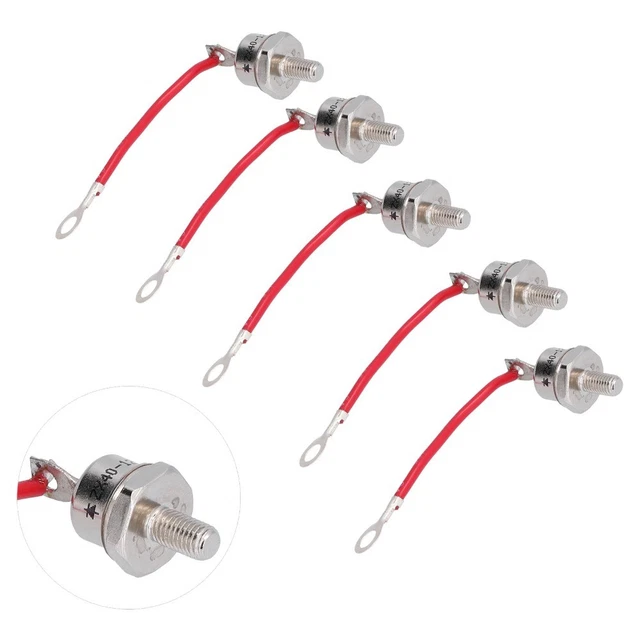 5PCS 40A RECTIFIER Diode 1200V Silicon Power Rectifier Traction ...