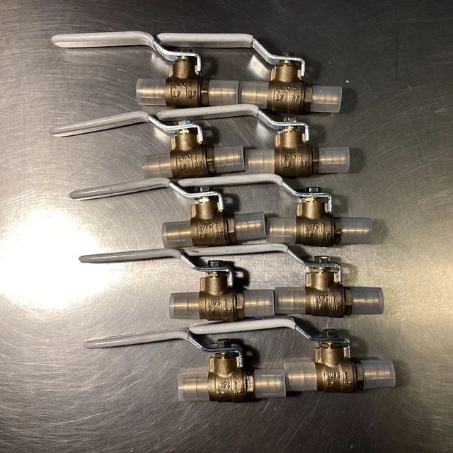 Stream33 S3312PEXABV 1/2” PEX A Full Port Ball Valves QTY:10