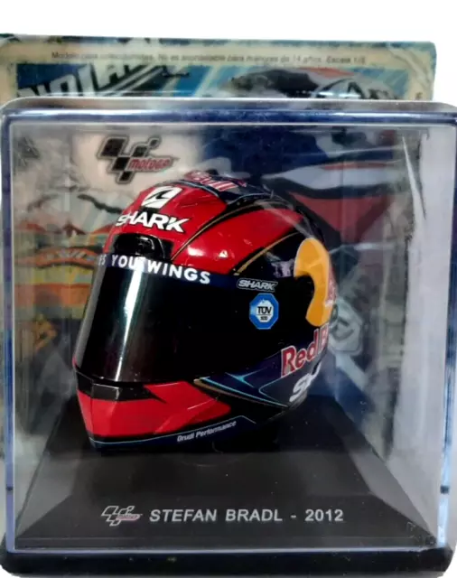 Casques Moto Gp Stefan Bradl 2012 - Échelle 1/5 [025-26]