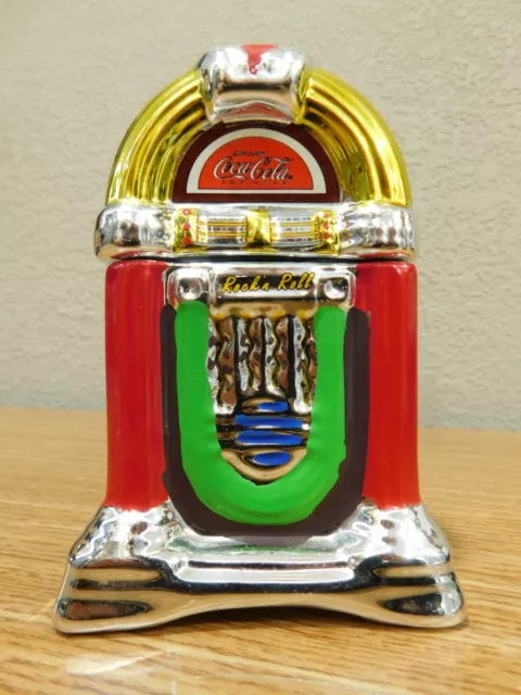 Vintage Coca Cola Jukebox Salt And Pepper Shaker Set