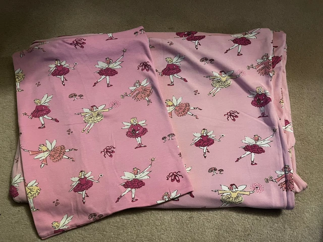 Juego de edredón y almohada - Great Little Trading Company - Cotbed - 100% algodón rosa