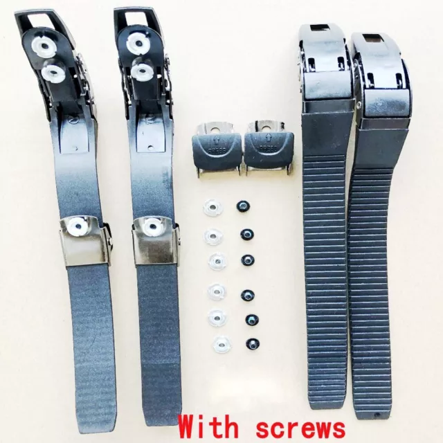Impact Resistant Inline Skate Strap Buckle Replacement 2 Sets with Accessories