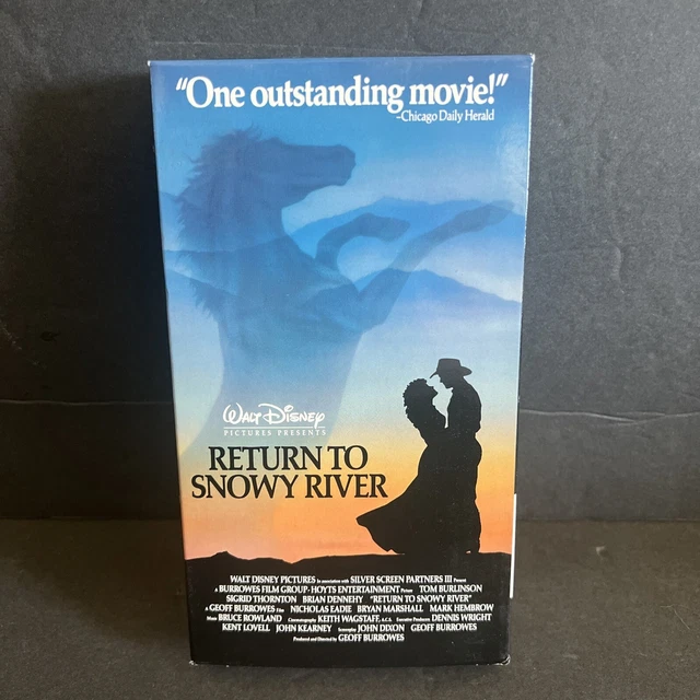 WALT DISNEY Return to Snowy River VHS 80s 1988 VHS Tape In Color £4.