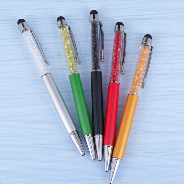 5 PIEZAS Lápiz óptico de cristal Lápiz óptico Tablet Pen