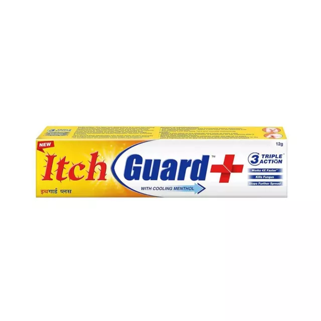 Itch Guard 12g Anti Fungal Medicated Cream for Ringworm & Skin Infections 12 Gm