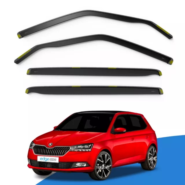 SKODA FABIA MK3 2014-2021 4/5 Door Estate/Hatchback Wind Deflectors 4pc  £24.99 - PicClick UK