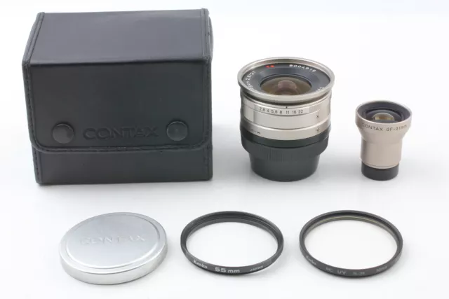 GF-21 Finder [Near MINT / Case] Contax Carl Zeiss Biogon 21mm F2.8 G1 G2 JAPAN