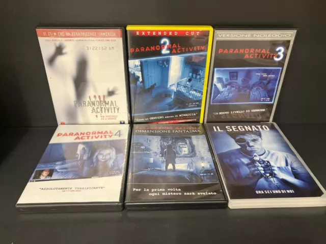 Saga completa Paranormal Activity  (6 DVD) ITALIANO