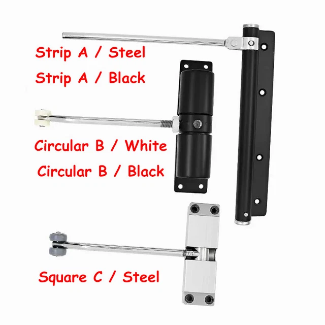SIMPLE SURFACE MOUNTED Automatic Adjustable Gate Door Spring Loaded ...