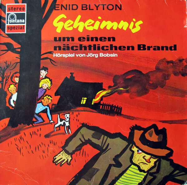 Enid Blyton Geheimnis Um Einen Nächtlichen Brand Fontana Vinyl LP