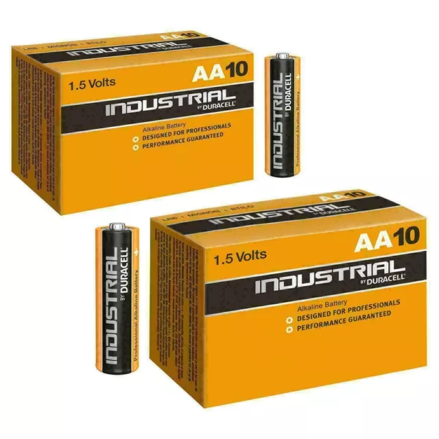 Duracell Industrial NOW PROCELL AA AAA Batteries LR6 1.5V MN1500 Long Expiry LR3
