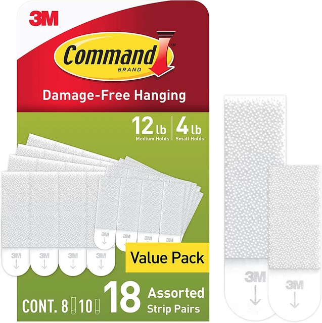 Command Bandes de Suspension pour Photos Petite et Moyenne Taille, Paquet...