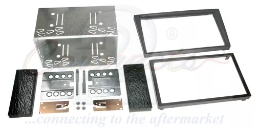 Vauxhall Vivaro Double Din Car Stereo Facia Fitting Kit VX01 BLACK