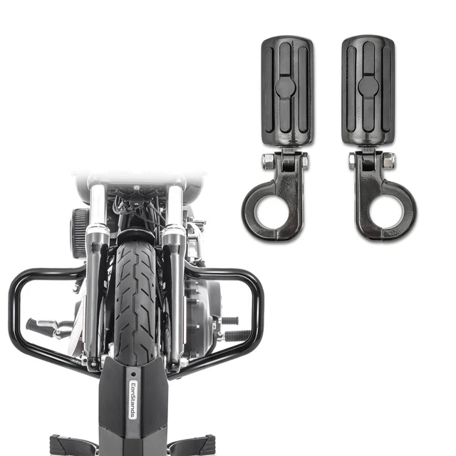 Supporti Crash Bar Morsetti Pedane Moto Per Highway Bar - Facili Da
