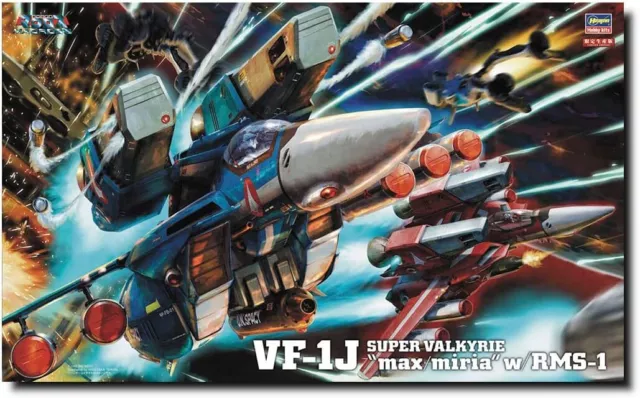 Hasegawa 1/48 VF-1J Super Varchilly "Max/Milia 'W/Refer 65827