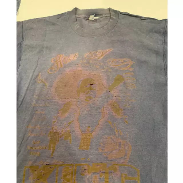 DR Martin Luther King JR Free at Last Tshirt Size 2XL rare 2000s y2k rare hype