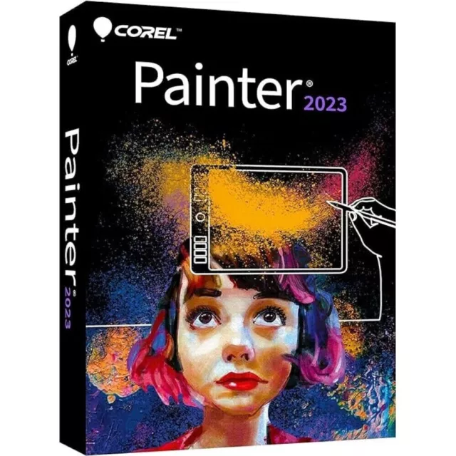 Corel Painter 2023 - Lebenslange Dauerlizenz - 424,95 € UVP