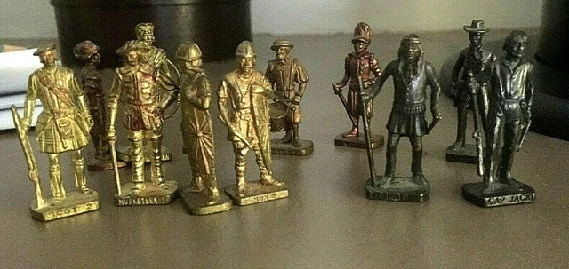 Figurines publicitaires - Lot de 10 soldats Kinder Metal - Lot 5 | eBay