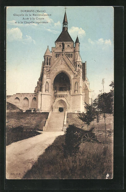 CPA Dormans, Chapelle de la Reconnaissance