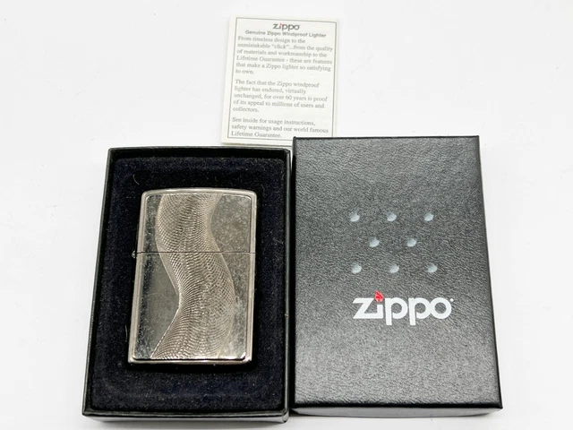 Vintage Retro Zippo Cigarette Lighter Boxed Nos Old Stock - Texas Twister Tonado