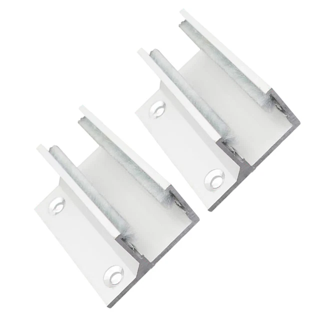 2pcs Practical Stay Roller Door Bottom Guide Assembly Flush Bottom Floor Guide
