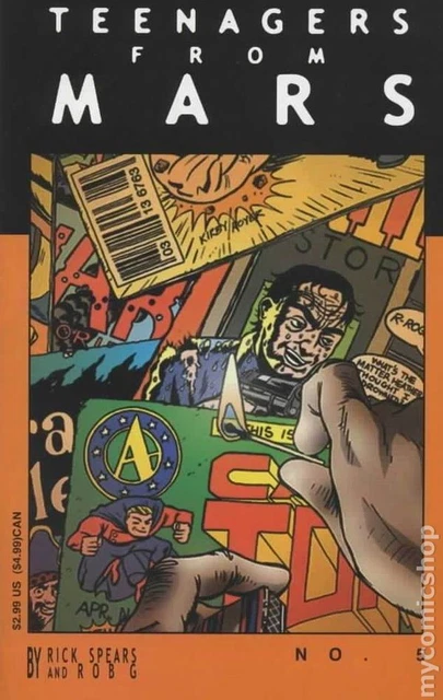 Teenagers from Mars #5 VG 2003 Stock Image Low Grade