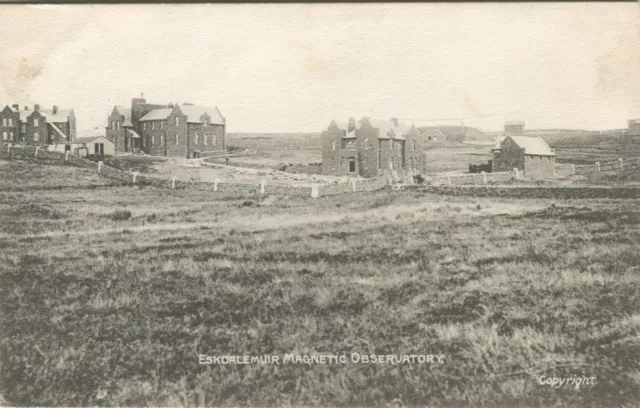 ESKDALEMUIR MAGNETIC OBSERVATORY - Dumfriesshire Postcard J E D Murray