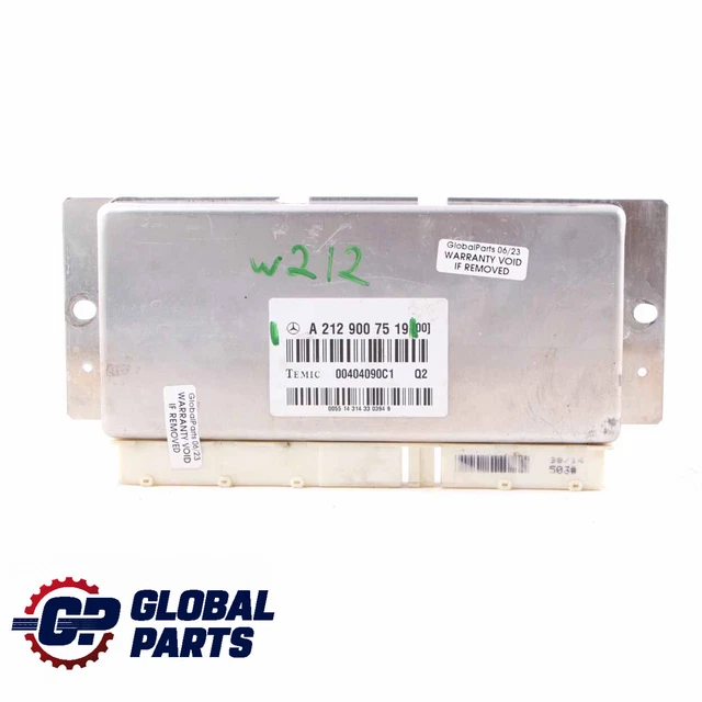 MERCEDES W212 W218 Air Suspension Level Control Unit Module Airmatic ...
