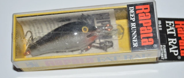 RAPALA FAT RAP 5 Silver 2 5/16 oz Crankbait Lure FR05-S £7.46 - PicClick UK