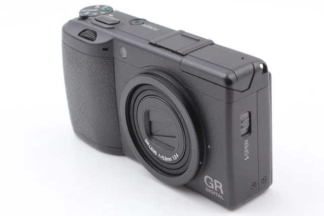 [MINT] RICOH GR DIGITAL II 10.1MP 5.9mm f/2.4 Digital Camera Black From JAPAN 6