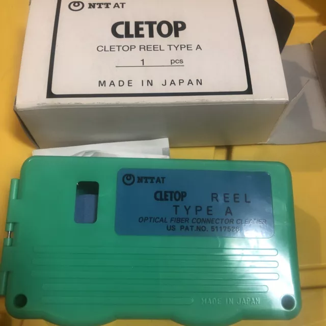 Ntt-Me  Cletop  Type A  Optical Fiber Connector Cleaner