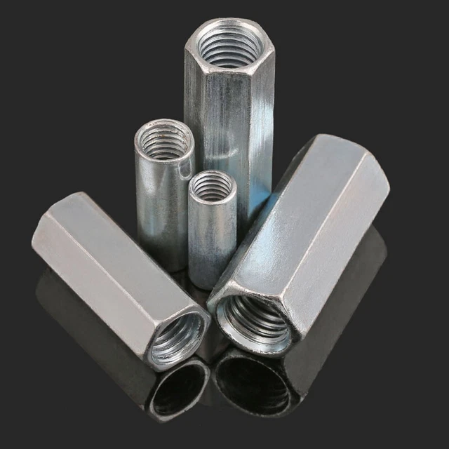 Hexagonal Connection High Hex M6 M8 M10 M12 M16 M20 Galvanised Threaded