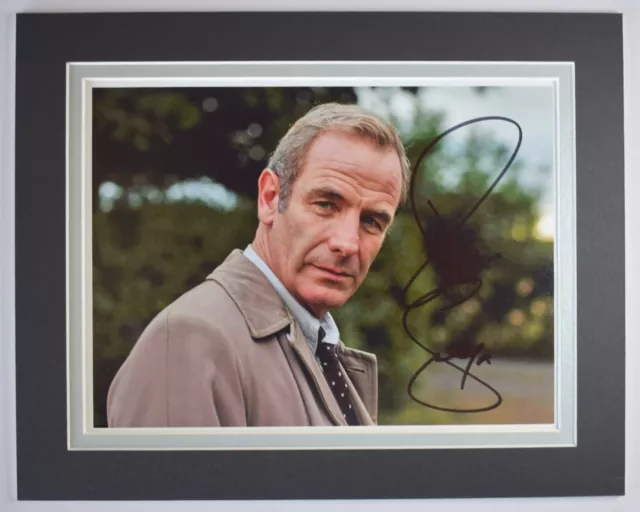 Robson Green Signed Autograph 10x8 photo display Grantchester Actor TV COA AFTAL