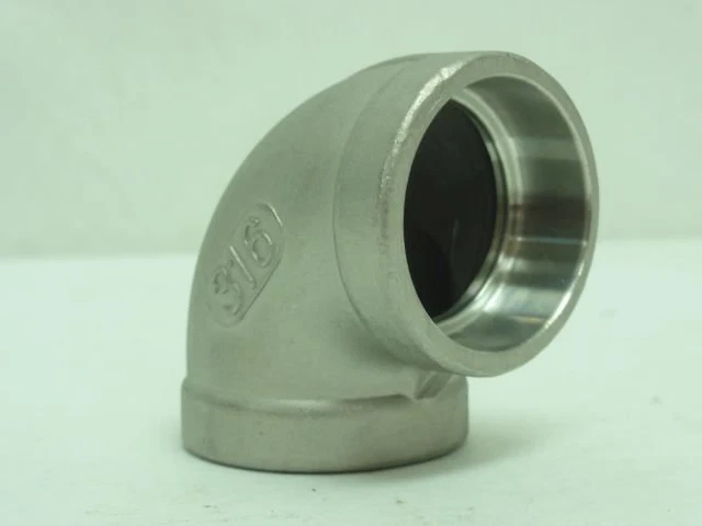 207958 New-No Box; Industry-Std 2UB27 Socket Weld Elbow 90Deg; SS-316; 1"