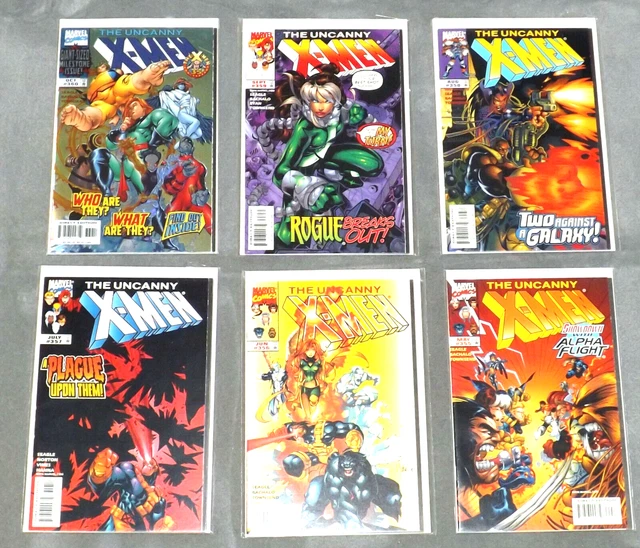 UNCANNY X-MEN #355-360 Complete Lot NM 6 Issues 1998 Marvel Comics MCU