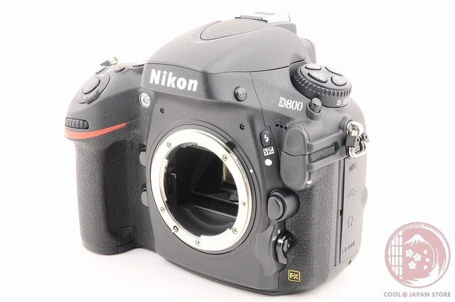 [ 1449 shots TOP MINT in Box ] Nikon D800 36.3 MP Digital SLR DSLR C769 2