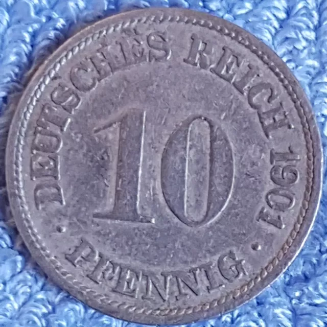 10 Reichspfennig 1901